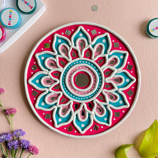 Mandala Lippan Art Kit