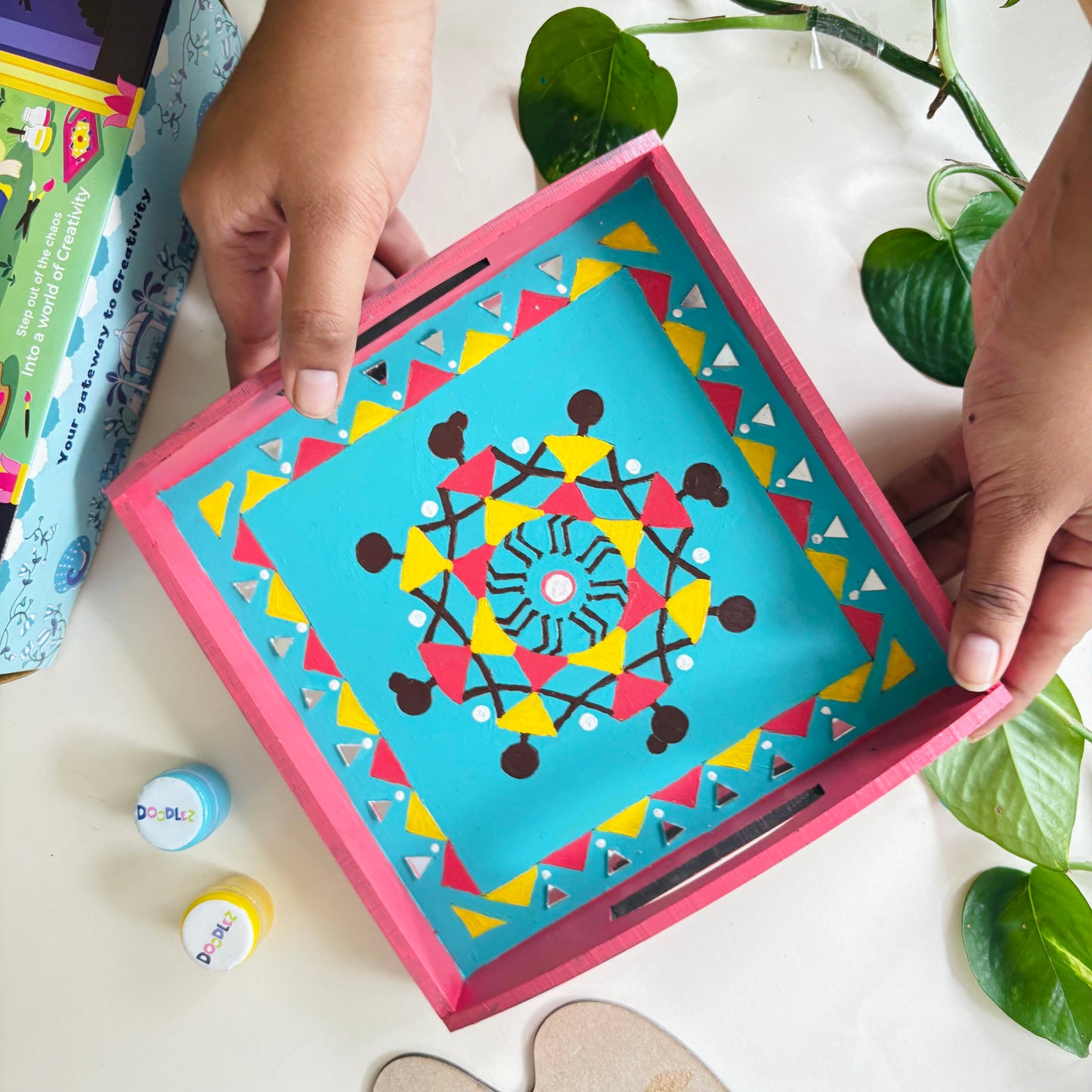 Traditional Warli Tray Kit