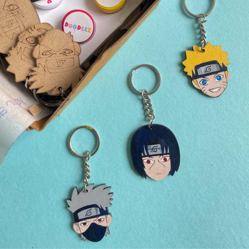 DIY Naruto Keychains Kit | Doodlez.in