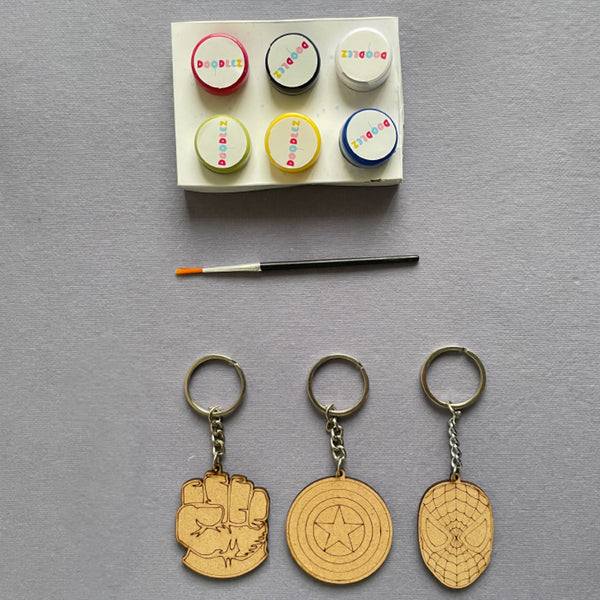 Avengers Keychains Kit