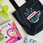 DIY-Black Tote Bag Kit