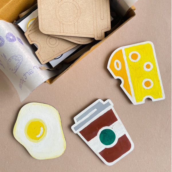 Breakfast Club Fridge Magnets Kit