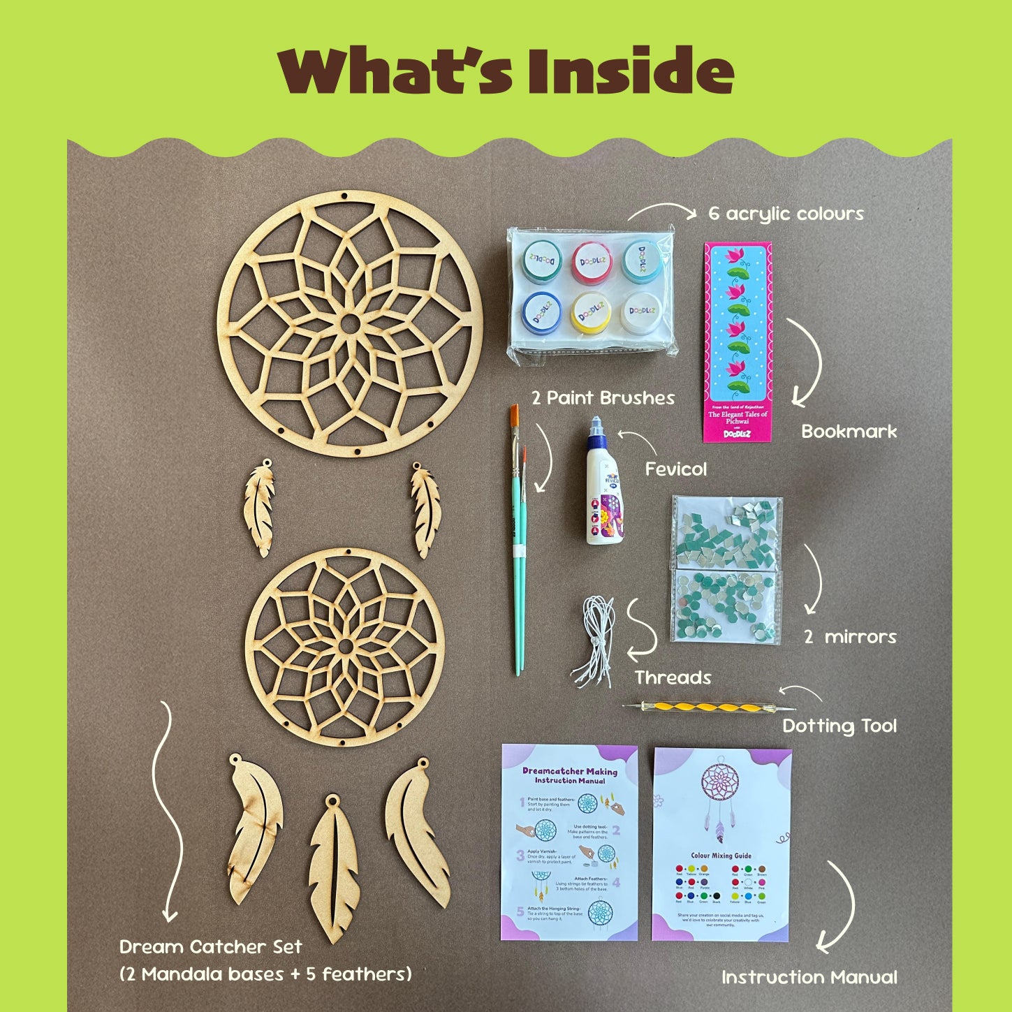 DIY Dream Catcher Kit – BeginnerFriendly Craft Kit for Kids