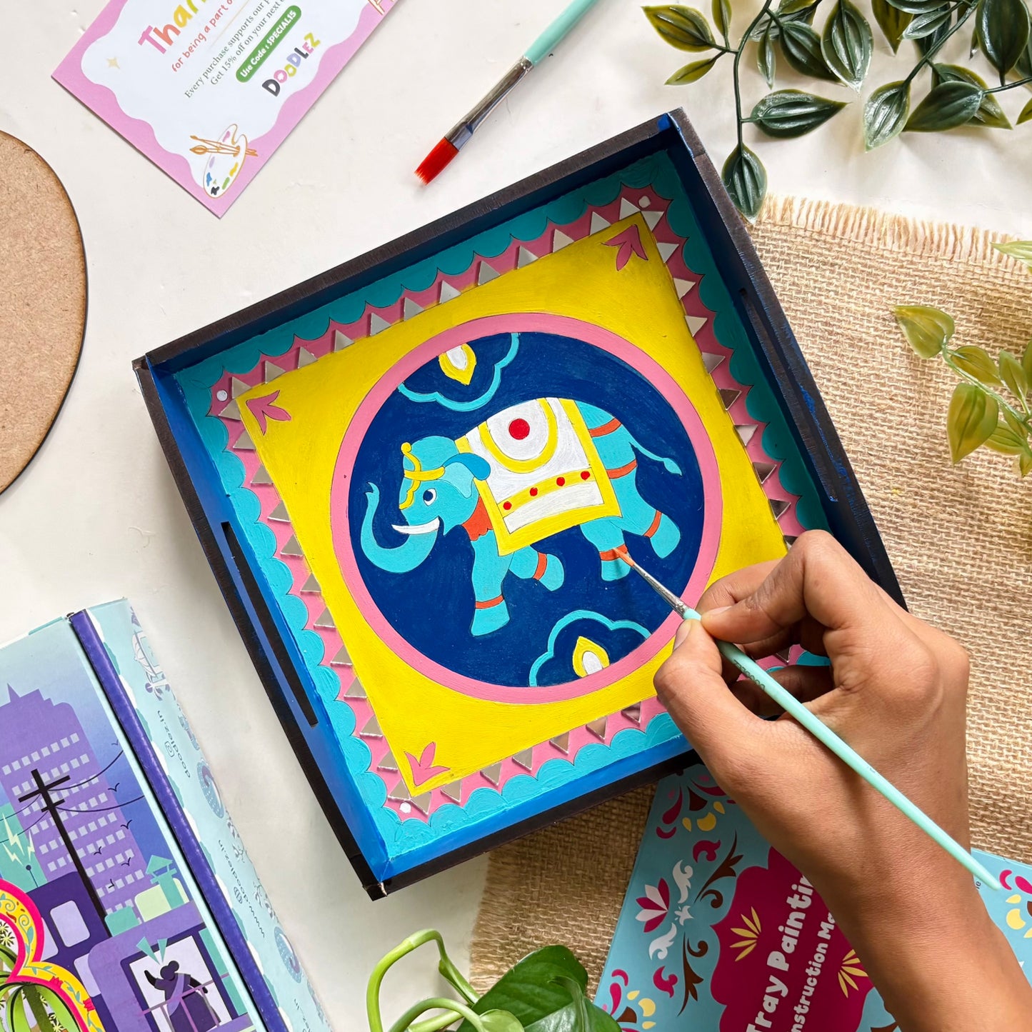 Elephant Tray DIY Kit