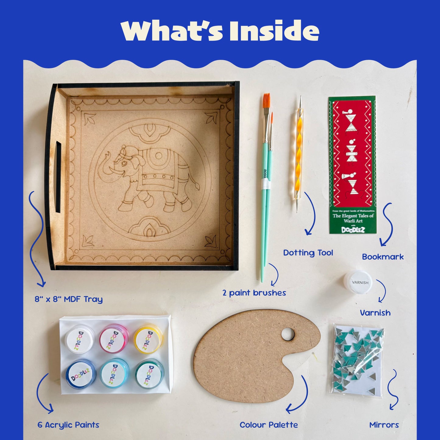 Elephant Tray DIY Kit