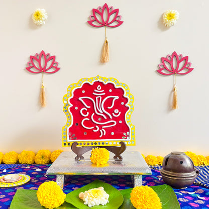 Lord Ganesha Jharokhas Lippan Art Kit