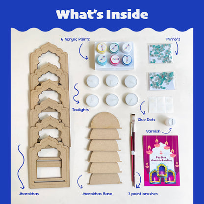 Jharokhas Backdrop Decor Kit