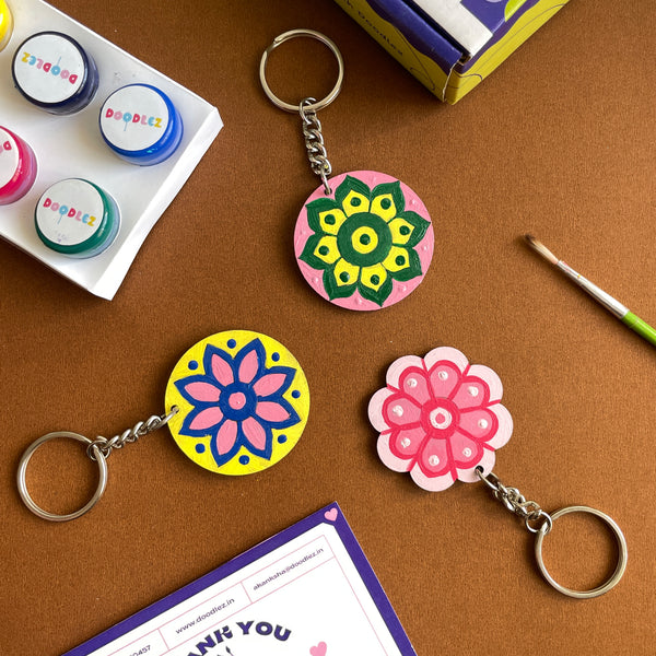 Mandala Keychains Kit