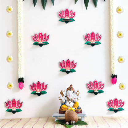 Padmavati Lotus Backdrop Decor Kit