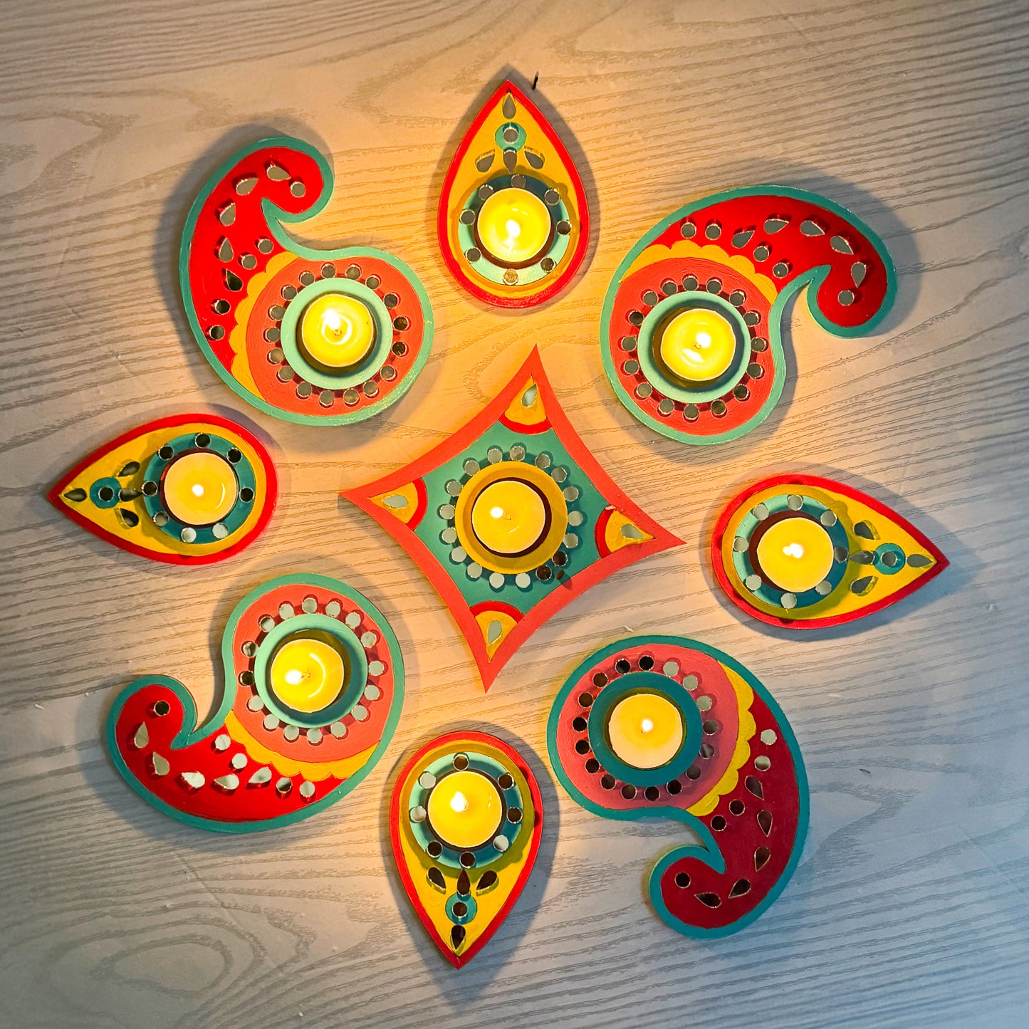 Paisley Rangoli Kit