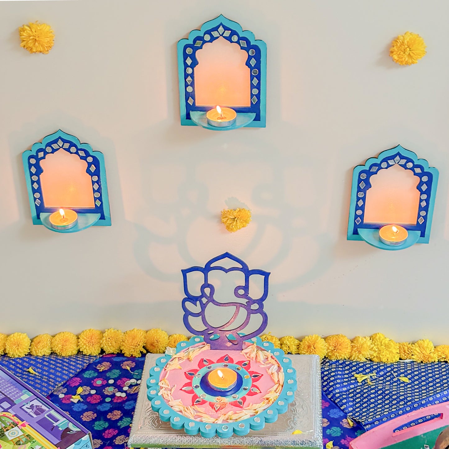 Lord Ganesha Pooja Thali Kit