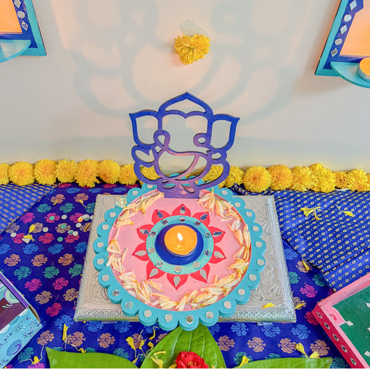 Lord Ganesha Pooja Thali Kit