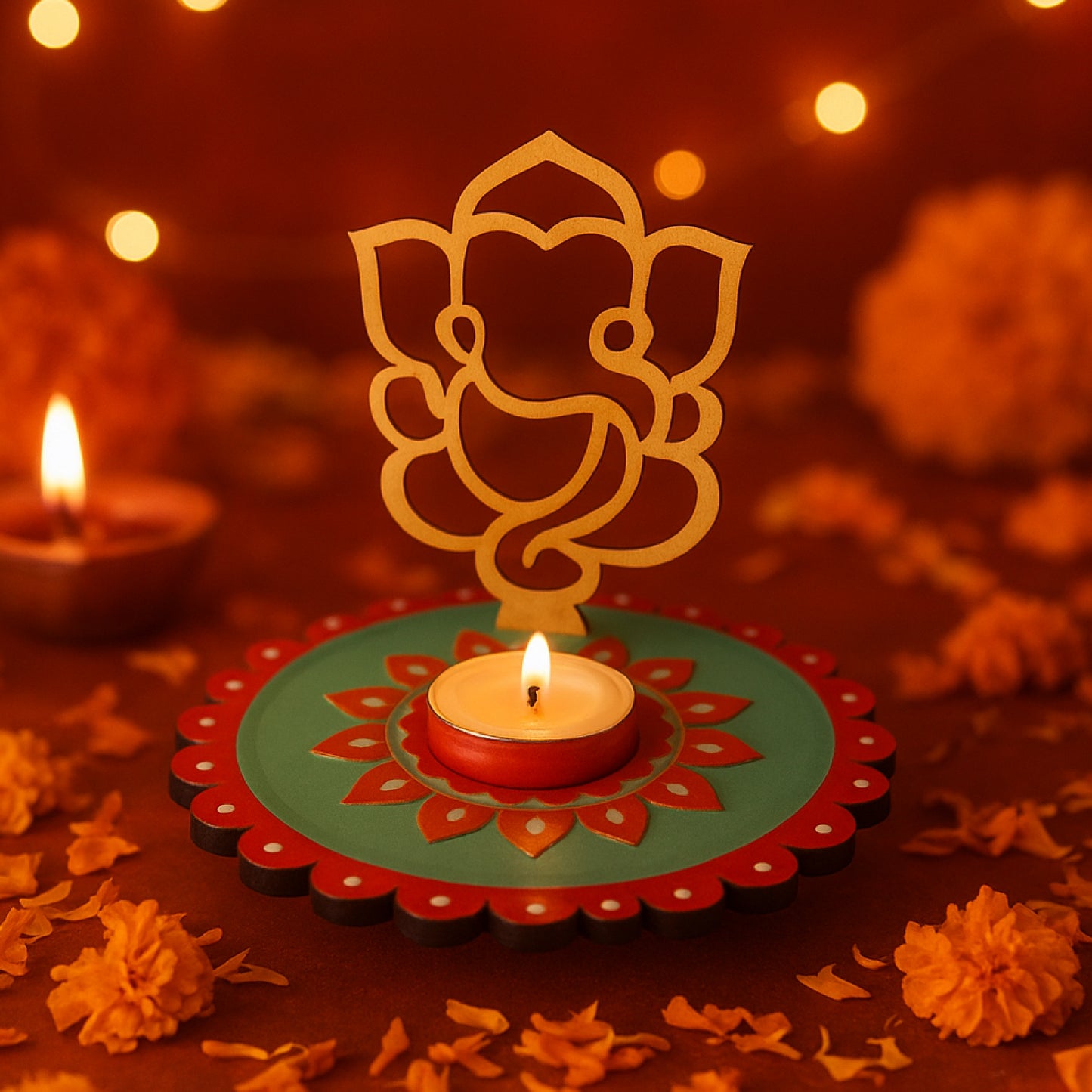 Lord Ganesha Pooja Thali Kit