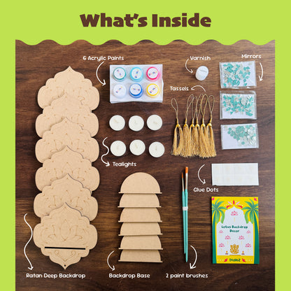 Ratan Deep Backdrop Decor Kit