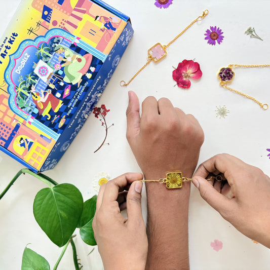 Resin Rakhi Kit