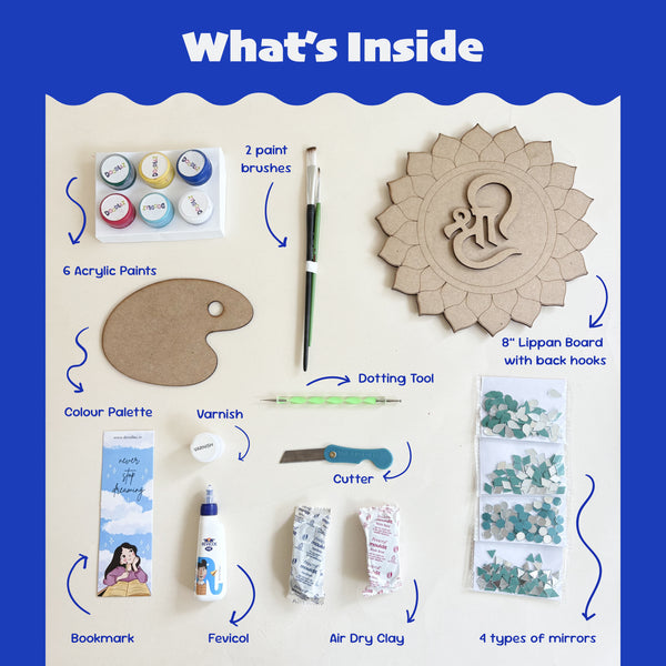 Shree Lippan Art Kit
