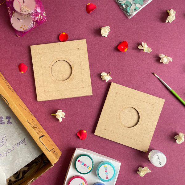 Square Tealight Holders Kit