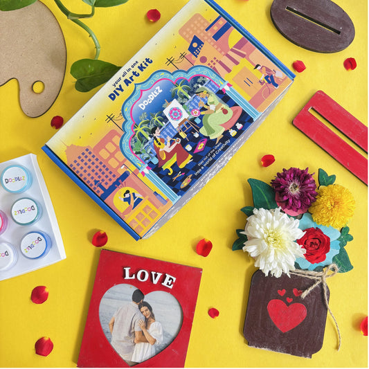 Bouquet & Photoframe Combo
