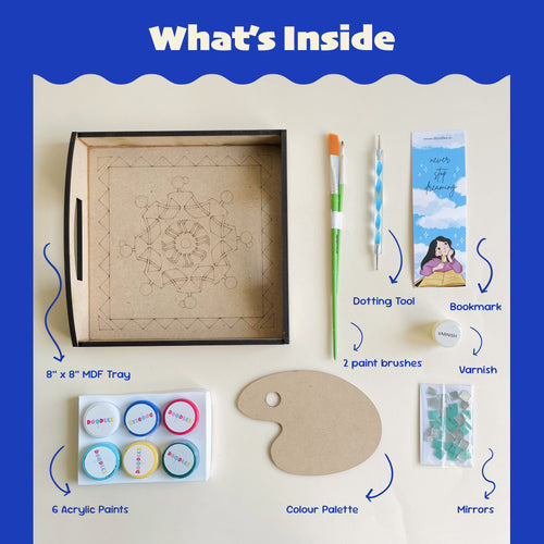 Traditional Warli Tray Kit hover