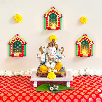 Haveli Jaali Jharokhas Backdrop Decor Kit