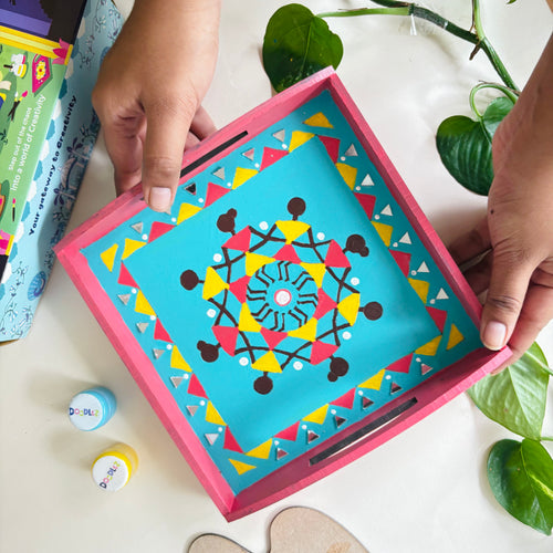 Traditional Warli Tray Kit